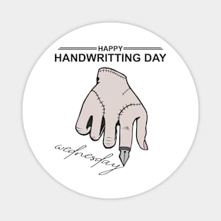 handwritting day Magnet